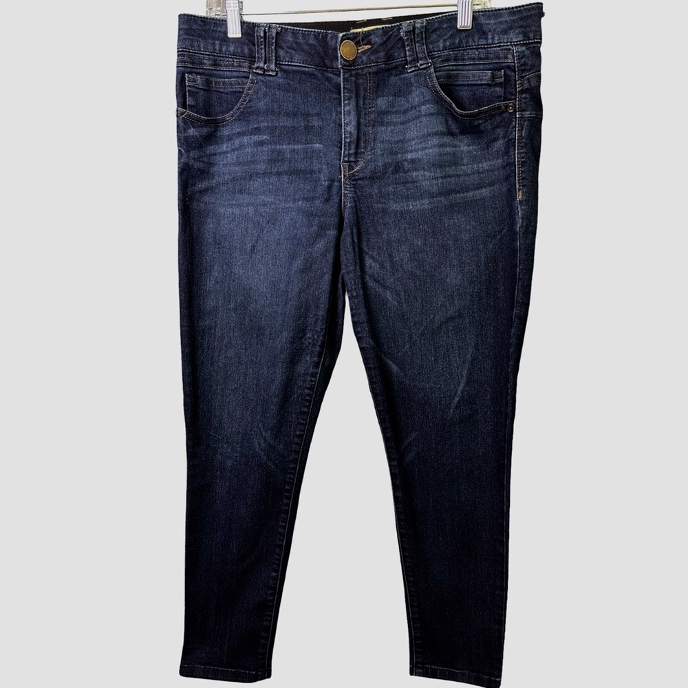 Democracy Dark Blue Skinny High-Rise Jeans 14P